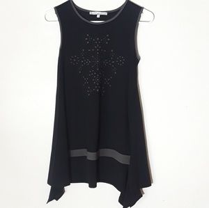SunLight Paris Black Designer sleeveless dress